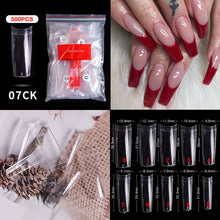 Load image into Gallery viewer, 500pcs Pack Nail Tips For Manicure Extension French Tips
