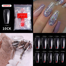 Load image into Gallery viewer, 500pcs Pack Nail Tips For Manicure Extension