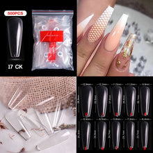 Load image into Gallery viewer, 500pcs Pack Nail Tips For Manicure Extension