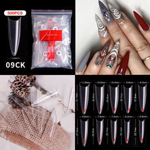 Load image into Gallery viewer, 500pcs Pack Nail Tips For Manicure Extension