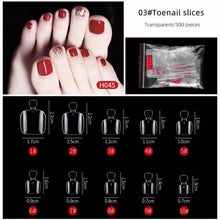 Load image into Gallery viewer, 500pcs Pack Nail Tips For Manicure Extension : H045