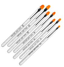 Load image into Gallery viewer, 7pcs Acrylic Nail Art Brush set
