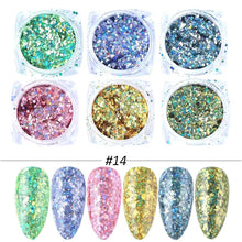 Load image into Gallery viewer, 1539-14 Nail Glitter Flakes Sequins