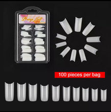 Load image into Gallery viewer, 100pcs French Nail Manicure Extension Tips
