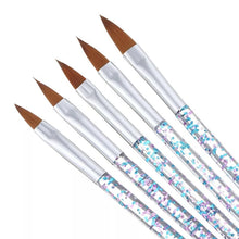 Load image into Gallery viewer, 5pcs/Set Acrylic Nail Art Brush