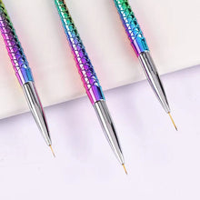 Load image into Gallery viewer, 3pcs Mermaid Line Detailing Brush