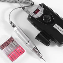 Load image into Gallery viewer, 30000 RPM Electric Nail Drill Machine Rechargeable Nail Drill