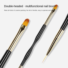 Load image into Gallery viewer, Double Headed Gel Brush
