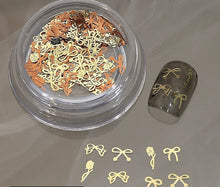 Load image into Gallery viewer, Flat Easy Thin Nail Bow Decoration H114
