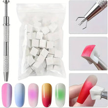Load image into Gallery viewer, Nail Art Ombre tool with Sponge
