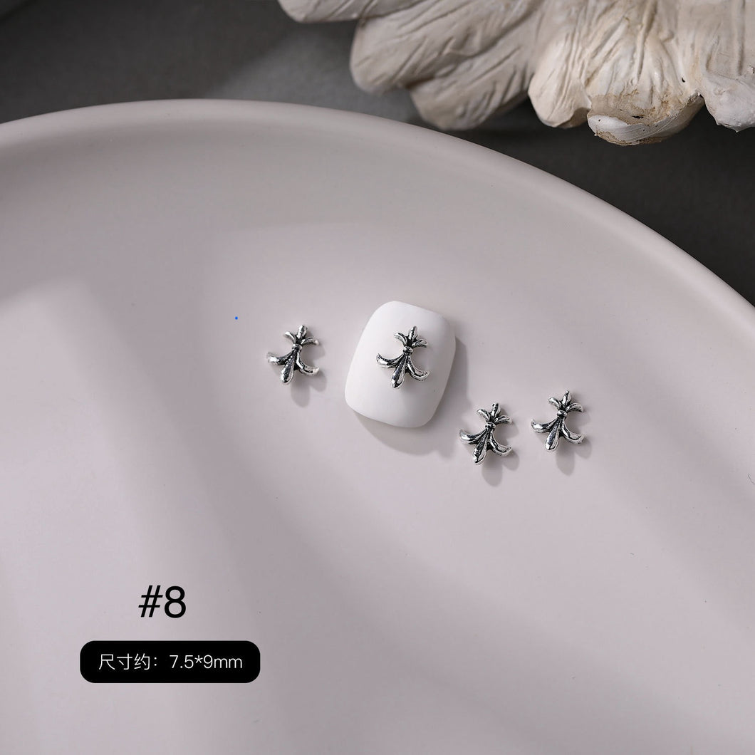 10pcs Set Nail art Metal charms