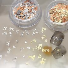 Load image into Gallery viewer, Flat Easy Alphabet Nail Decoration H116
