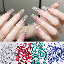 Load image into Gallery viewer, Mixed Size Nail Stones in Mix Shape and Colour
