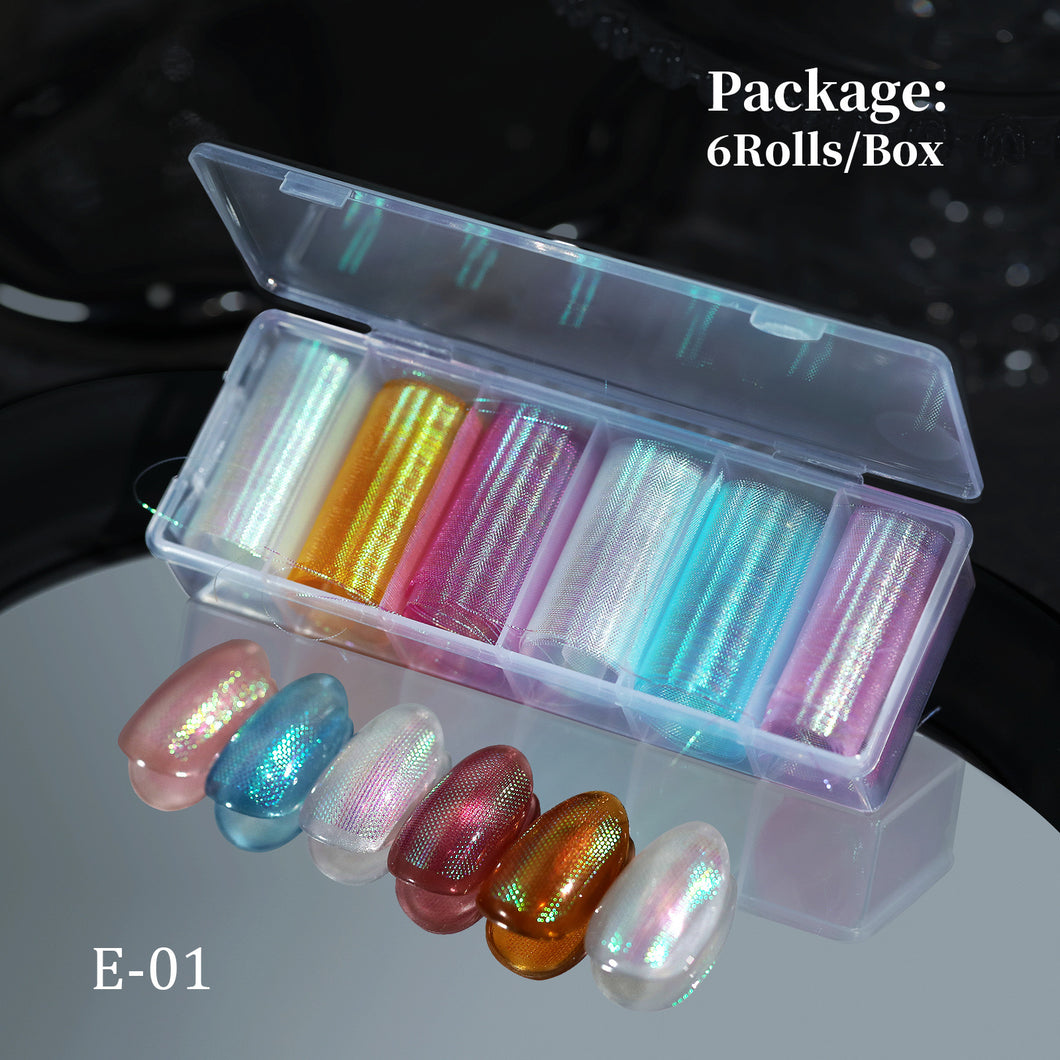 Nail Art Mesh Foil - 6E