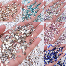 Load image into Gallery viewer, Mixed Size Nail Stones in Mix Shape and Colour
