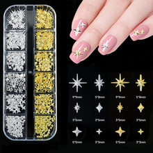Load image into Gallery viewer, Nails star shining Decoration Alloy Charms CTH-166

