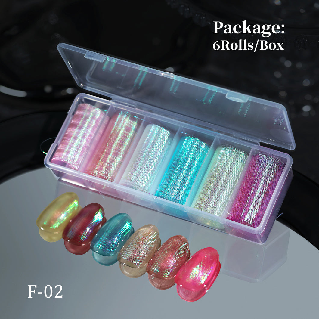 Nail Art Mesh Foil - 6F