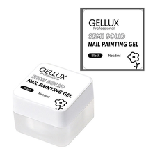 Load image into Gallery viewer, Nail Art Semi Solid Drawing Painting Gel - Black
