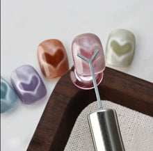 Load image into Gallery viewer, Heart Cat Eye Magnets

