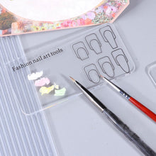 Load image into Gallery viewer, Nail art Colour Palette, Practice &amp; Reusable Palette
