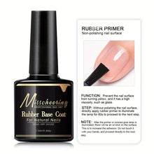 Load image into Gallery viewer, Rubber Base Coat + Rubber Top Coat 2pcs set
