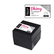 Load image into Gallery viewer, Shiny Platinum Nail Art Gel- Silver
