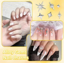 Load image into Gallery viewer, Nails star shining Decoration Alloy Charms CTH-166
