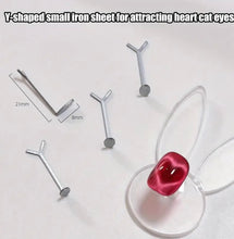 Load image into Gallery viewer, Heart Cat Eye Magnets
