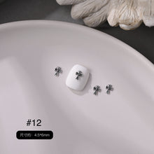Load image into Gallery viewer, 10pcs Set Nail art Retro Kroos Alloy Nail Charms
