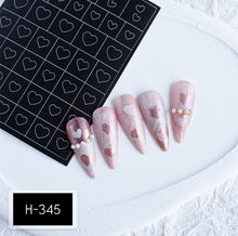 Load image into Gallery viewer, Nail Art Ombre Sponge Air Brush Effects Stickers
