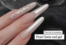 Load image into Gallery viewer, Pearl Satin Nail Art Satin Drawing &amp; Stamping, Ombre Gel
