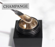 Load image into Gallery viewer, Shiny Platinum Nail Art Gel- Champagne
