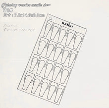 Load image into Gallery viewer, 4pcs Set Nail Art Drawing Practice palette
