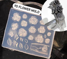 Load image into Gallery viewer, Nail art flower Mold - AM175
