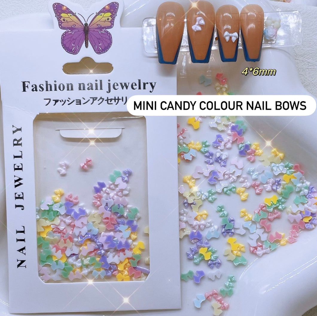 MINI Acrylic Nail Bows - M4