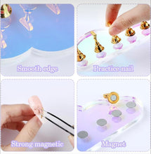 Load image into Gallery viewer, Cloud Shape Rainbow Colour Nail Press On Stand
