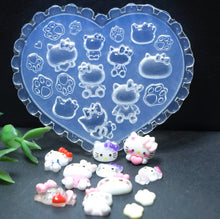 Load image into Gallery viewer, MD115 Nailart Mold- Hello kitty
