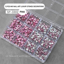 Load image into Gallery viewer, Nailart Stones Luxury Bridal Accessories
