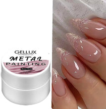 Load image into Gallery viewer, Metallic painting Gel - Rose Gold
