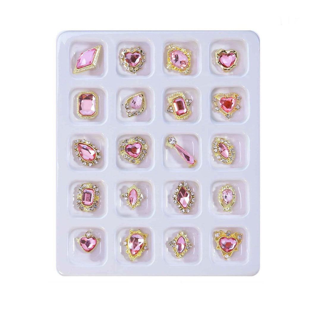 20 pcs Luxury Nail Rhinestones Shiny Diamond Charms