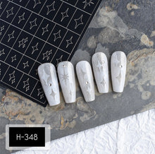 Load image into Gallery viewer, Nail Art Ombre Sponge Air Brush Effects Stickers
