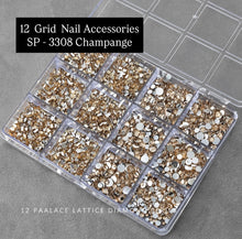 Load image into Gallery viewer, Nail art MINI Stones Luxury Bridal Accessories

