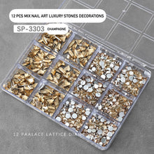 Load image into Gallery viewer, Nailart Stones Luxury Bridal Accessories
