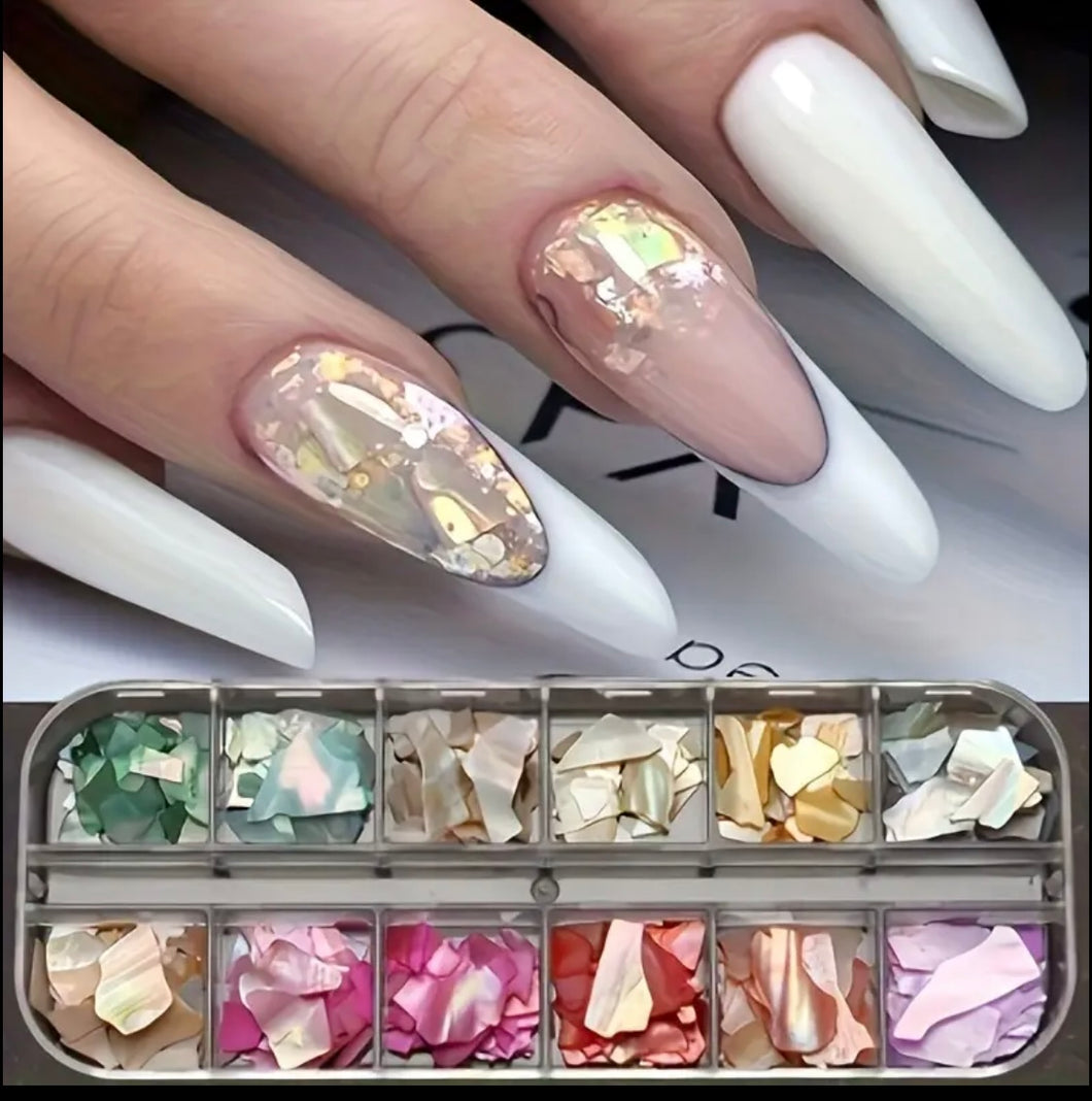 Nail Shell Decoration - 12BK