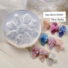 Load image into Gallery viewer, Nail art 9D mix 9 Design Bows - HD5
