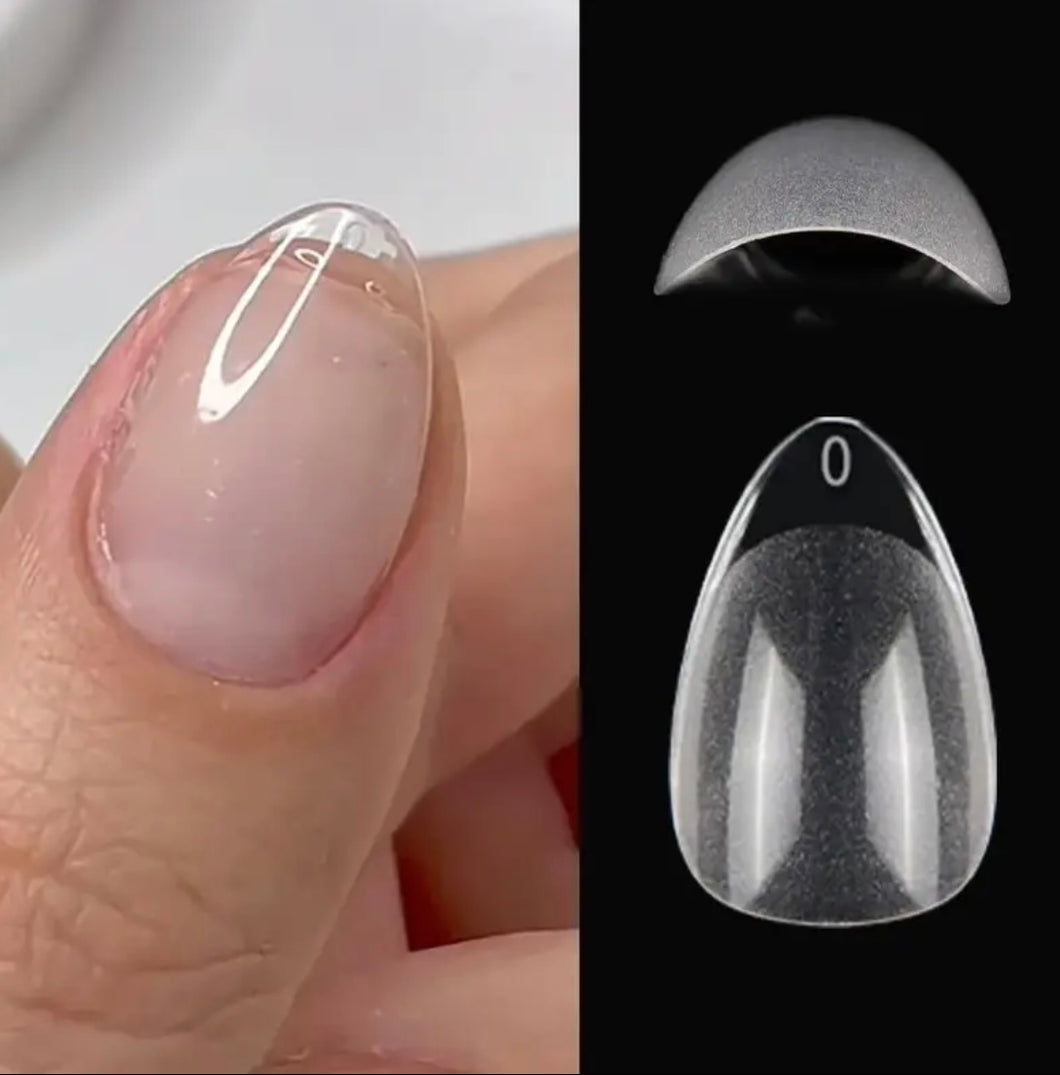 240pcs XXS Extra Short Almond Gel Nail Tips YS-149