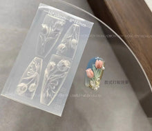 Load image into Gallery viewer, Tulip Flower Nail Art Mold- AM166
