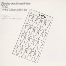 Load image into Gallery viewer, 4pcs Set Nail Art Drawing Practice palette
