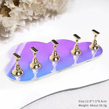Load image into Gallery viewer, Cloud Shape Rainbow Colour Nail Press On Stand
