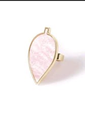 Load image into Gallery viewer, 1 pc Leaf Shape Colour Palette Ring
